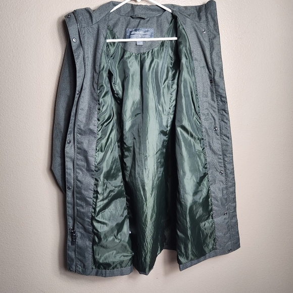 Eddie Bauer Womens Green Girl on the Go Waterproof Trench Coat-Size XS - Picture 2 of 10